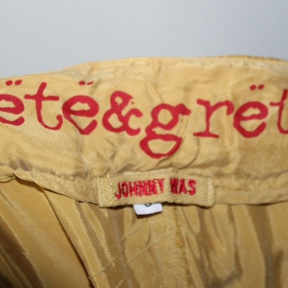 Johnny Was Pete & Greta Poplin Cargo Pants HW7227 - Picture 3 of 8